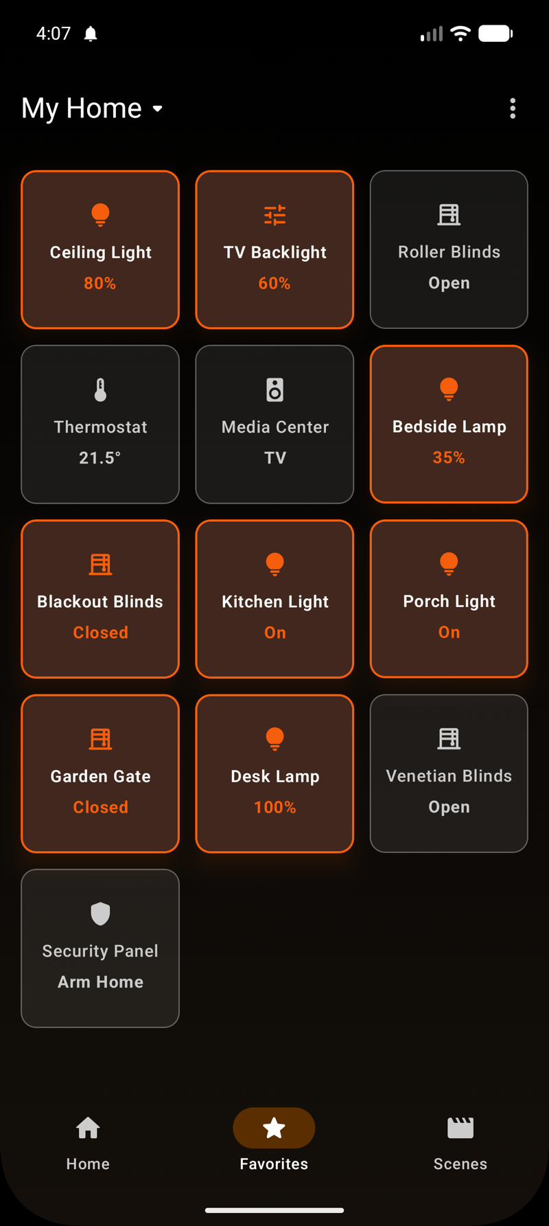 Pilot dark theme on Android
