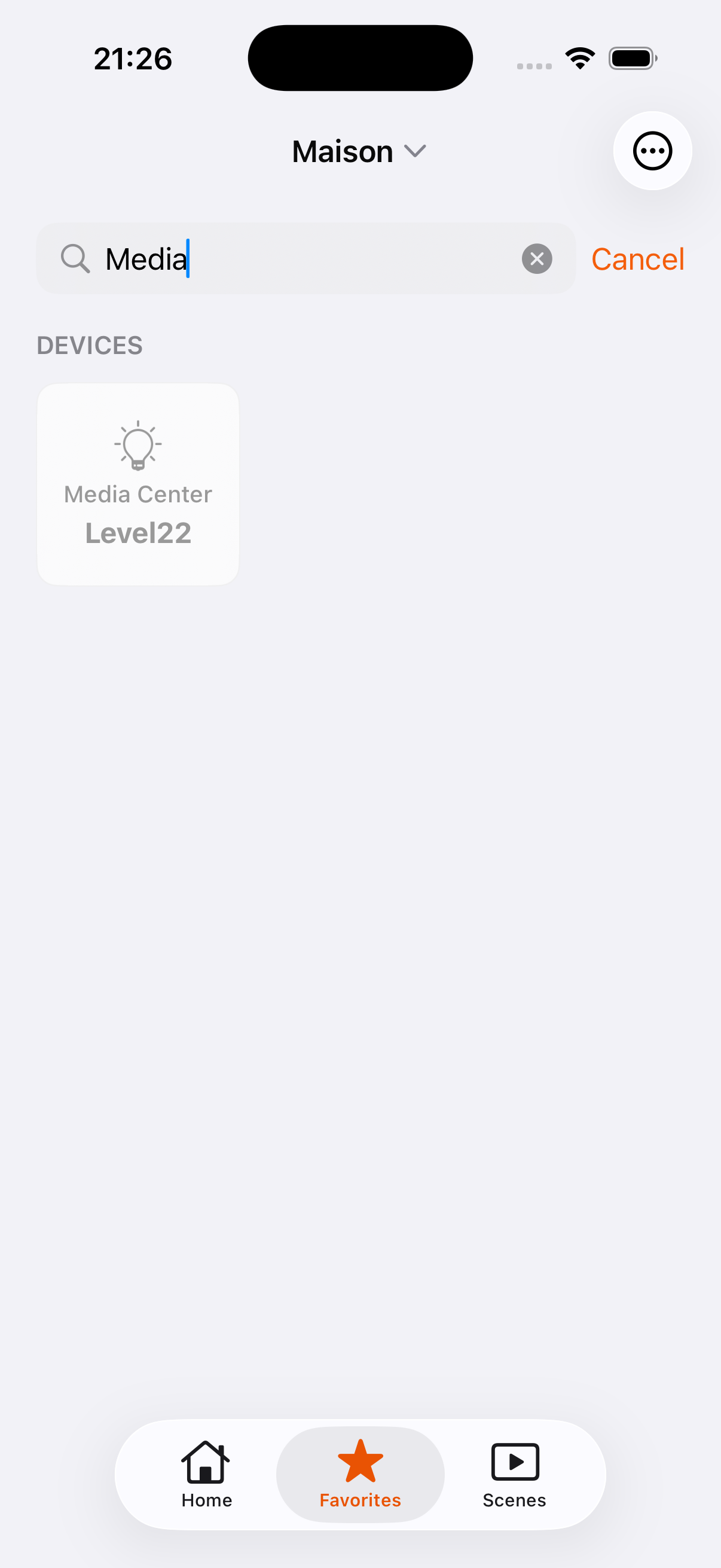 Pilot browsing view with the rebuilt search field