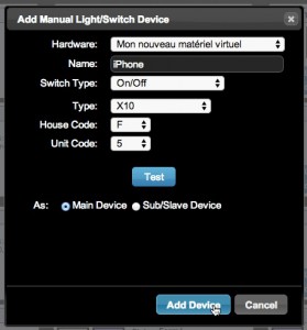 Domoticz - new dummy switch