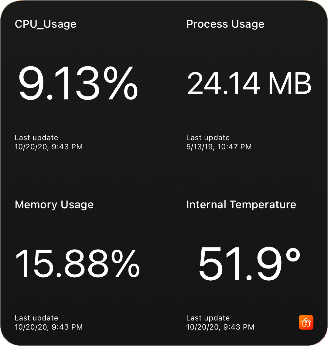 Pilot 2020.10 : iOS 14, widget, custom device name - image 8